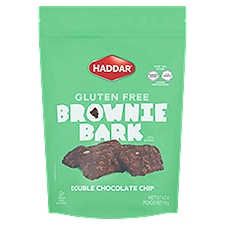 Haddar Brownie Bark Double Chocolate Chip, 4.2 oz
