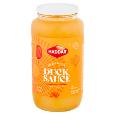 Haddar Sweet & Sour Duck Sauce, 40 oz