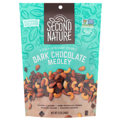 Second Nature Dark Chocolate Medley, 12 oz