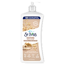 St. Ives Soothing Oatmeal & Shea Butter Body Lotion, 21 fl oz