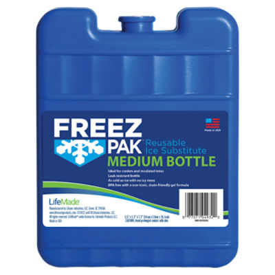 LifeMade Freez Pak Medium Bottle Reusable Ice Substitute