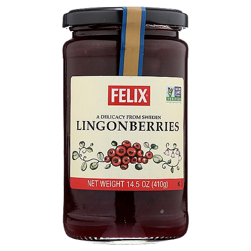 Felix Lingonberries, 14.5 oz