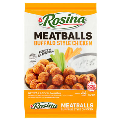 Rosina Buffalo Style Chicken Meatballs, 22 oz