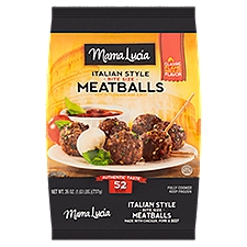 Mama Lucia Italian Style Meatballs Bite Size, 26 oz