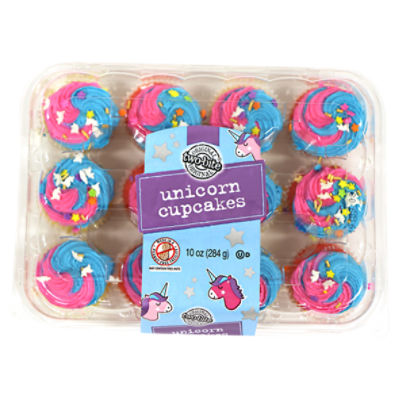 Two-Bite Original Unicorn Cupcakes, 10 oz