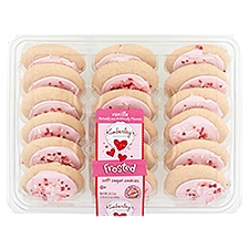 Kimberley's Bakeshoppe Vanilla Frosted Soft Sugar Cookies, 24.3 oz, 24.3 Ounce