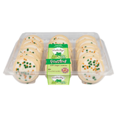 Kimberley's Bakeshoppe Vanilla Frosted Soft Sugar Cookies, 24.3 oz
