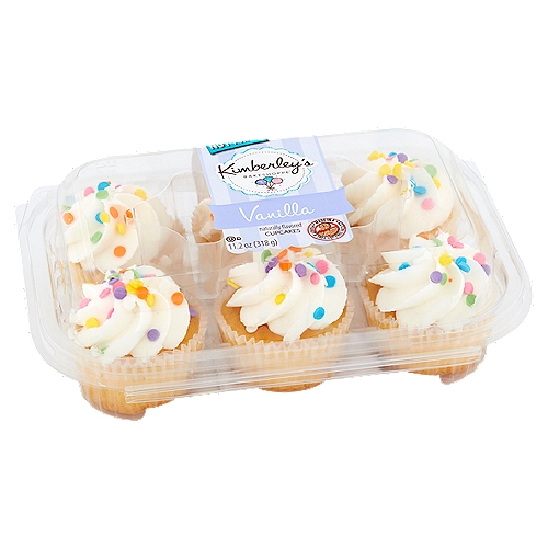 Kimberley's Bakeshoppe Vanilla Cupcakes, 11.2 oz