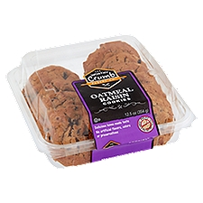 The Worthy Crumb Pastry Co. Oatmeal Raisin Cookies, 9 count, 12.5 oz