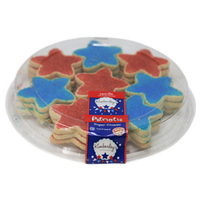 Kimberley's Bakeshoppe Vanilla Patriotic Sugar Cookies, 22.8 oz