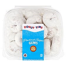 Donut Time Powdered Sugar Gems, 11 oz, 11 Ounce