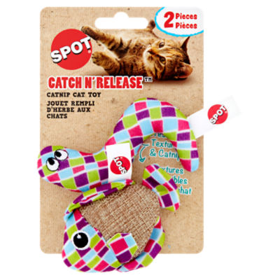 Spot Catch N' Release Catnip Cat Toy, 2 count