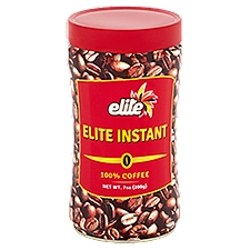 Elite Instant , 100% Coffee, 7 Ounce