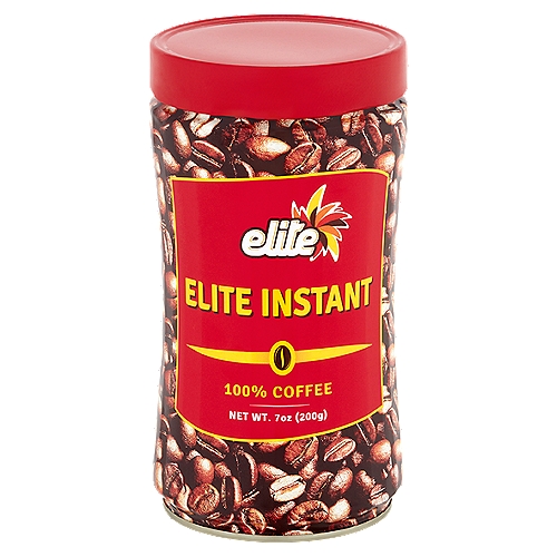 Elite Instant 100% Coffee, 7 oz