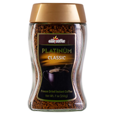 Elite Platinum Classic Freeze Dried Instant Coffee - Shop Coffee