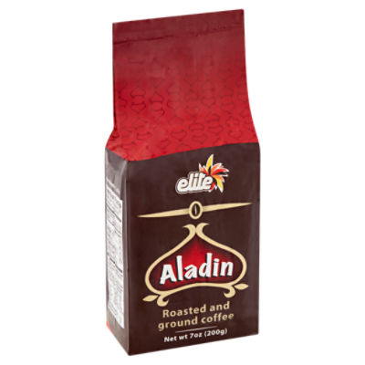 Elite Aladin Roasted and Ground Coffee, 7 oz