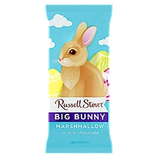 Russell Stover Big Bunny Marshmallow in Milk Chocolate, 2 oz