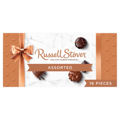 Russell Stover Assorted Milk & Dark Chocolates, 17 count, 9.4 oz