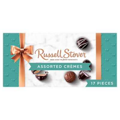 Russell Stover Assorted Crèmes in Milk & Dark Chocolate, 17 count, 9.4 oz