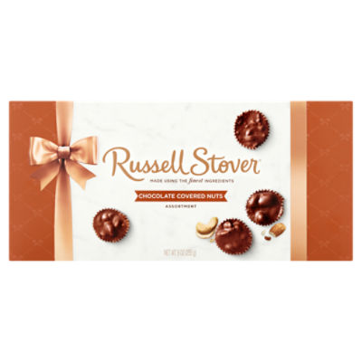 Russell Stover Chocolate Covered Nuts, 19 count, 9 oz