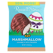 Russell Stover Covered in Milk Chocolate Marshmallow Egg, 1.3 oz