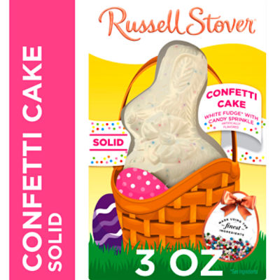 Russell Stover Solid Confetti Cake, 3 oz