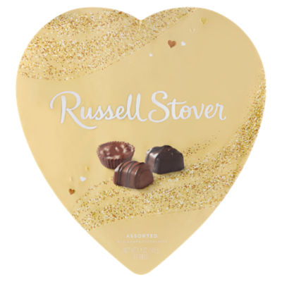 Russell Stover Assorted Milk & Dark Chocolates, 9 count, 5.1 oz