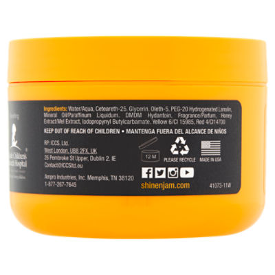 Shine N Jam Conditioning Gel, with Honey Extract, Extra Hold - 4 oz