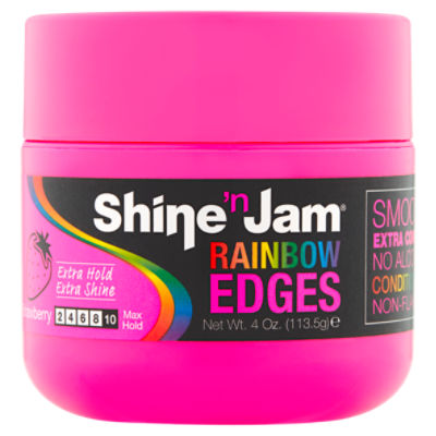 Shine 'n Jam Strawberry Rainbow Edges, 4 oz