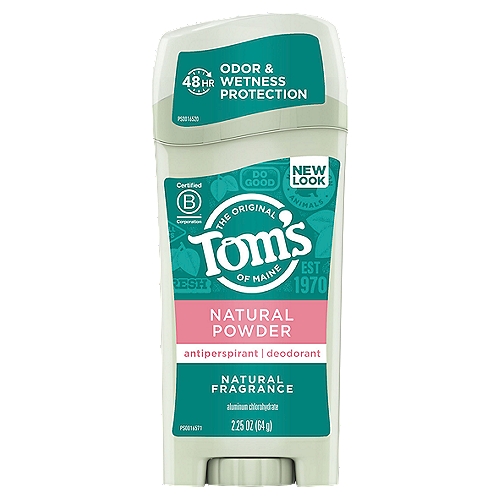 Tom's of Maine Natural Powder Antiperspirant Deodorant, 2.25 oz