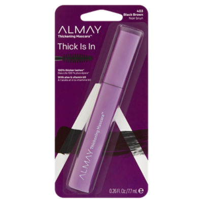 Almay 403 Black Brown Thickening Mascara, 0.26 fl oz