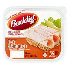 Buddig Honey Roasted Turkey, 9 oz, 9 Ounce