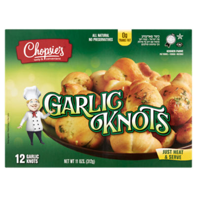 Chopsie's Garlic Knots, 12 count, 11 ozs