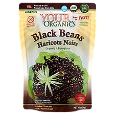 Jyoti Your Organics Organic Black Beans, 10 oz