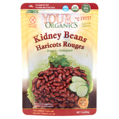 Jyoti Your Organics Organic Kidney Beans, 10 oz