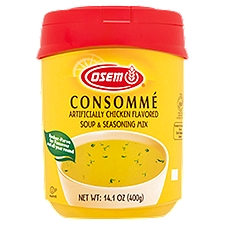 Osem Consommé Artificially Chicken Flavor Soup & Seasoning Mix, 14.1 oz, 14.1 Ounce