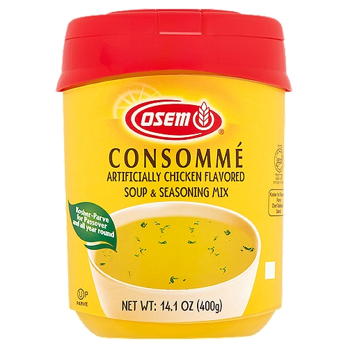 Osem Consommé Artificially Chicken Flavor Soup & Seasoning Mix, 14.1 oz