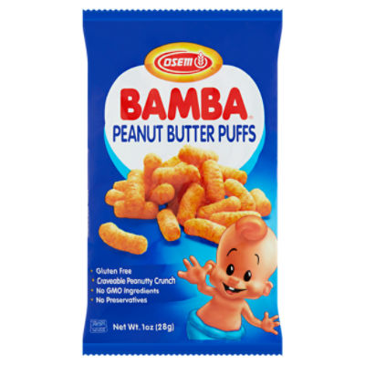 Osem Bamba Peanut Butter Puffs 1 oz Fairway