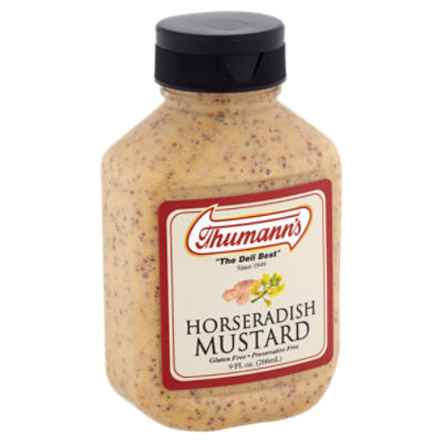 Thumann's Mustard - Horseradish, 9 oz