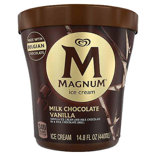 Magnum Milk Chocolate Vanilla Ice Cream, 14.8 fl oz