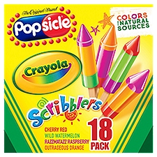 Popsicle Ice Pops Scribblers 21.6 oz, 18 Count