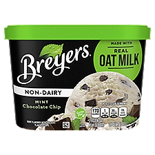 Breyers Non Dairy Frozen Dessert Mint, Chocolate Chip, 1.5 Quart