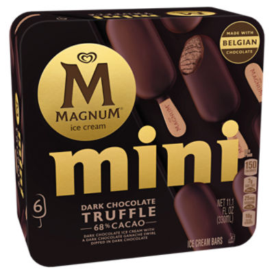 Ice Cream Bars Dark Chocolate Truffle 11.1 oz