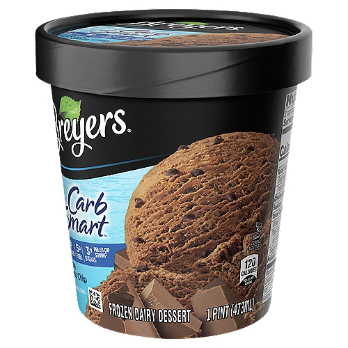 Breyers CarbSmart Frozen Dairy Dessert Chocolate Chocolate Chip 1 Pint