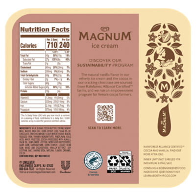 Magnum Ice Cream Bar Nutrition Information Besto Blog