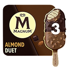 Magnum Ice Cream Bars Almond Duet 8.62 oz, 3 Count