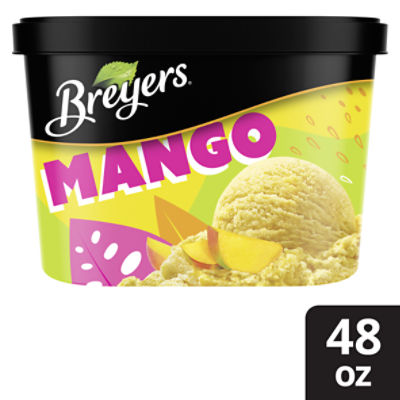 Breyers Mango Light Ice Cream, 1.5 quart, 48 Fluid ounce