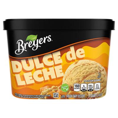 Breyers Frozen Dairy Dessert Dulce De Leche 48 oz