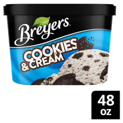 Breyers Cookies & Cream Frozen Dairy Dessert, 1.5 quart