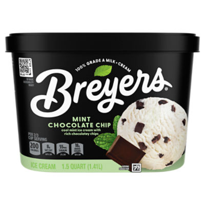 Breyers Mint Chocolate Chip Ice Cream Nutrition Facts Besto Blog